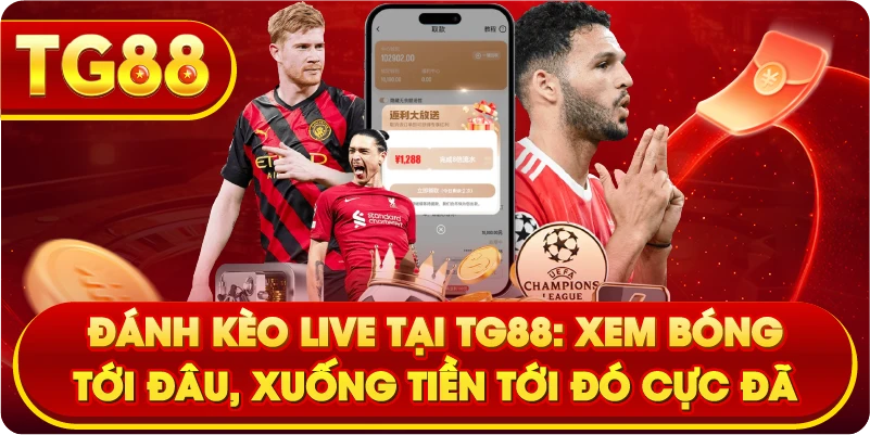Đánh Kèo Live Tại TG88: Xem Bóng Tới Đâu, Xuống Tiền Tới Đó Cực Đã