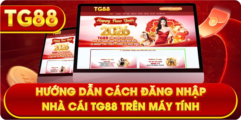 Hướng dẫn cách đăng nhập nhà cái TG88 trên máy tính