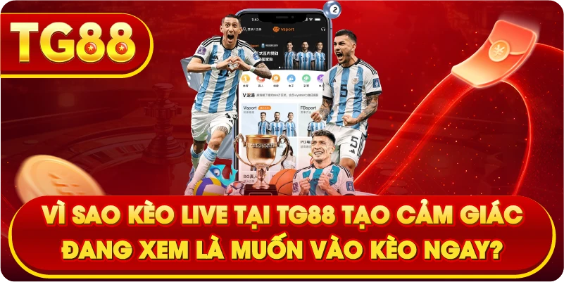 Vì sao kèo live tại TG88 tạo cảm giác đang xem là muốn vào kèo ngay?